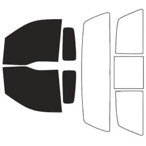 Rvinyl Window Tint Kit Compatible with Ford F-150 2004-2008 (2 Door) - Front Precut Kit - 20%