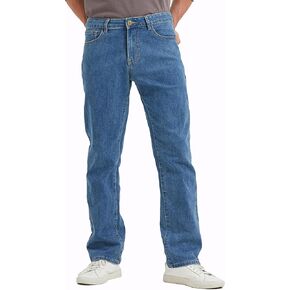 Coevlas Club Men Men Straight Straight 5-Pocket Fit Workwear Flex Jean