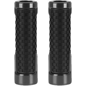 Motorcycle Handlebar Grips, 7/8" 1" Motorcycle Grips Non Slip Rubber Thruster Grip, 22mm 24mm Motorcycle Comfort Hand Handlebar Grip Thruster Grip, Gray, Gray in Kuwait