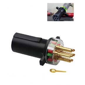 7865L 7-Way Trailer Plug Tester - Quickly Check Turn Signals, Brake & Hazard Lights