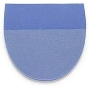 Heel Lift Cushion Pads, 12 Pack, PPT/Poron, 1/4" Thick, Medium (2 1/2" Wide), Cushion Heel Spur, Unequal Leg Length