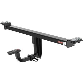 CURT 111923 Class 1 Trailer Hitch with Ball Mount, 1-1/4-In Receiver, Fits Select Audi A3