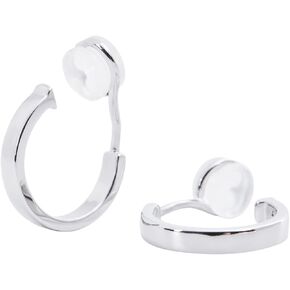 أقراط بمشبك للنساء، حلقة غير مثقوبة مطلية بالذهب الحقيقي عيار 14 قيراط، حلقات مشبك للأذن غير المثقوبة (ذهبي) in Kuwait