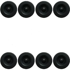1.98" Trailer Hub Cap Rubber Plugs, 8 PCS Rubber Grease Plugs, Trailer Axle Bearing Dust Cap Hub Bolt Wheel Cover for Most 2000 to 3500 Pound Dexter Trailer EZ Lube Camper Axle (8pcs Rubber Plugs)