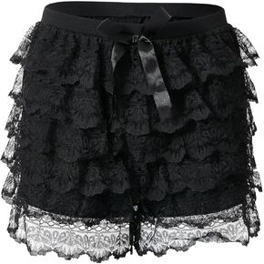 Ruffle Shorts Womens Bloomers Y2k Shorts Frilly Cutecore Bottoms Summer Women Ruffle Underwear Women