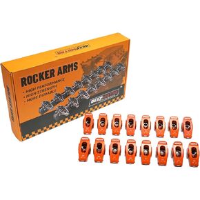 محسّن 2024-T6 الألمنيوم الكامل Rocker Rocker Arms Small Arms for Ford SBF 289 302 351W 1.6 نسبة 3/8 ''