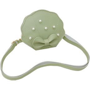 Little Girls Purse,Cute Pearl Shell Crossbody Handbag Shoulder Bag Kids Small Coin Purse Pouch