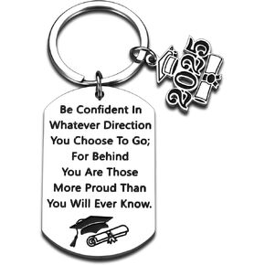 2025 Graduation Gift for Her Him, Graduation Gift for College Student, Senior 2025 Keychain, Class of 2025 Keychain, Senior Night Gifts for Girls, High School College Girls Boys Graduate Gifts