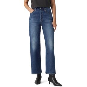 Levi's Women's Premium Ribcage Straight Ankle Jeans (Standard and Plus)