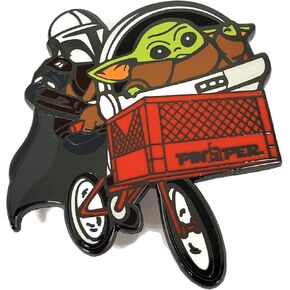 Pinupper Mando & Child Monamel Lapel Pin
