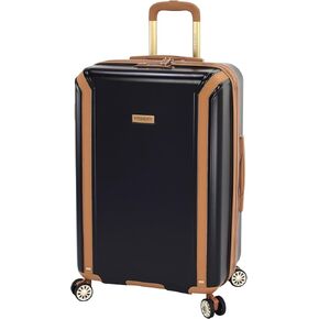 London Fog Regent Black 25" Expandable Spinner