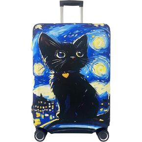 Luggage Covers For Suitcase Tsa Approved,Suitcase Cover Protector Fit 26-28 Inch Luggage,Washable Elastic Stretchy Anti-scratch Luggage Sleeve