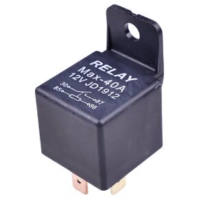 4 Pins 12V 40A Multifunctional Purpose Relay 0332019157 0986332210 Single Compatible with Bosch 661096 661102 661252 3467036M1 4RA933332-451 75613184 7233027 73233027 RS157