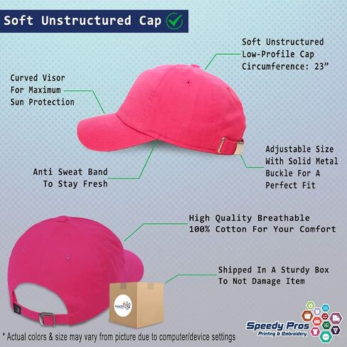 Speedy Pros Soft Baseball Cap Asia Croatian Flag Seal Embroidery Cotton Dad Hats for Men & Women in Kuwait