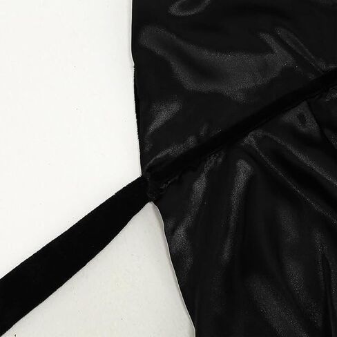 Adult Wizard Robe Warlock Cloak Costume with Sleeves Satin Robe with Hood Halloween in Saudi Arabia