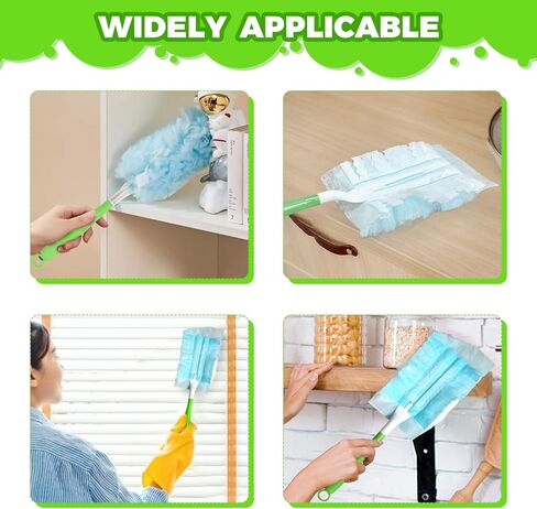 مقبض منفضة متوافق فقط مع ممسحة سويفر منفضة مقبض ممتد، مقبض غبار بديل قابل للفصل فقط، مقبض ممتد 3 قطع in Kuwait