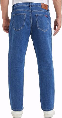 COEVLAS Club Men's Straight Leg 5-Pocket Regular Fit Workwear Flex Jean in Kuwait