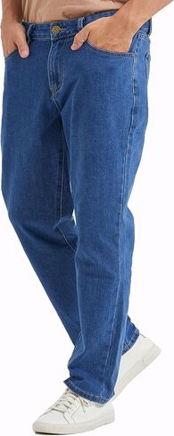 COEVLAS Club Men's Straight Leg 5-Pocket Regular Fit Workwear Flex Jean in Kuwait