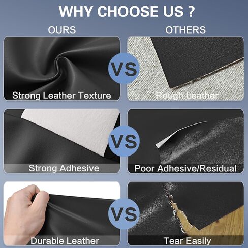 Self Adhesive Leather Repair Patch Kit, 17 in x 79 in Large Vinyl Leather Repair Tape for Furniture, Car Seat, Couch, Sofa, Chair Smooth Maroon in Saudi Arabia
