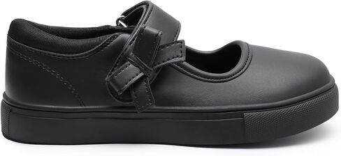 Rihero Girls Sneakers Kids School Uniform Mary Jane Shoes Casual Walking Shoes for Toddler Little Big Kids in Saudi Arabia