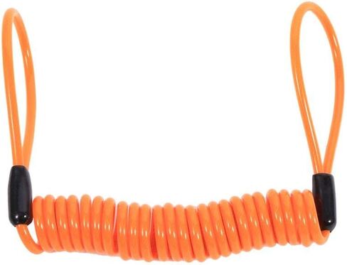 VGEBY1 Disc Lock Cable,Motorcycle Reminder Cable Disc Lock Cable 1.5M Alarm Lock Security Spring Reminder Cable Antitheft Protection on Handlebar in Saudi Arabia