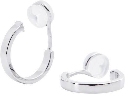 أقراط بمشبك للنساء، حلقة غير مثقوبة مطلية بالذهب الحقيقي عيار 14 قيراط، حلقات مشبك للأذن غير المثقوبة (ذهبي) in Kuwait