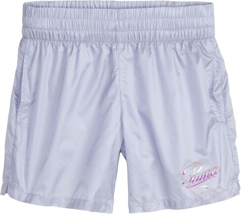PUMA Girls' Fashion Shorts, Elastic Waistband Cat Logo in Kuwait