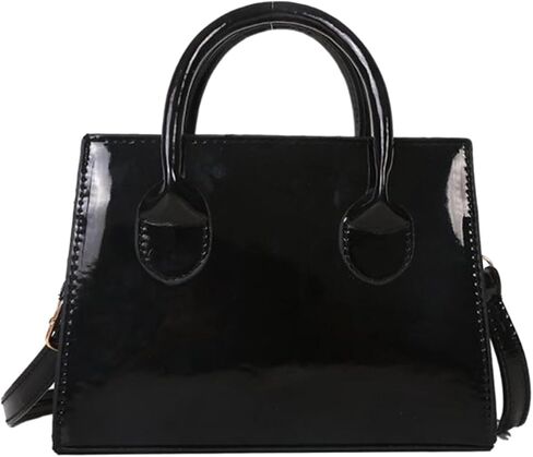 Patent Leather Handbag Shinny Clutch Purse Mini Shoulder Bag Evening Purse for Women in Saudi Arabia