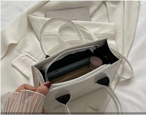 Patent Leather Handbag Shinny Clutch Purse Mini Shoulder Bag Evening Purse for Women in Saudi Arabia