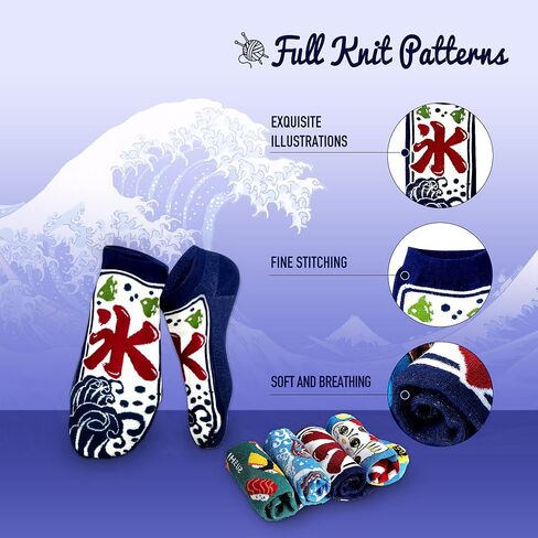 Cat Socks for Cat Lovers, Women Athletic Ankle Fun Cotton Socks Women with Cute Kitty Patterns, Gift Box for Birthday in Saudi Arabia