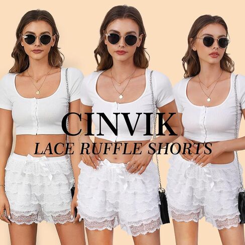 Ruffle Shorts Womens Bloomers Y2k Shorts Frilly Cutecore Bottoms Summer Women Ruffle Underwear Women in Saudi Arabia