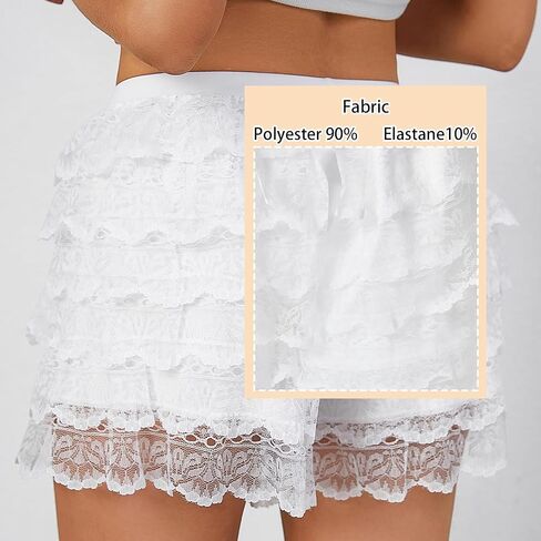 Ruffle Shorts Womens Bloomers Y2k Shorts Frilly Cutecore Bottoms Summer Women Ruffle Underwear Women in Saudi Arabia