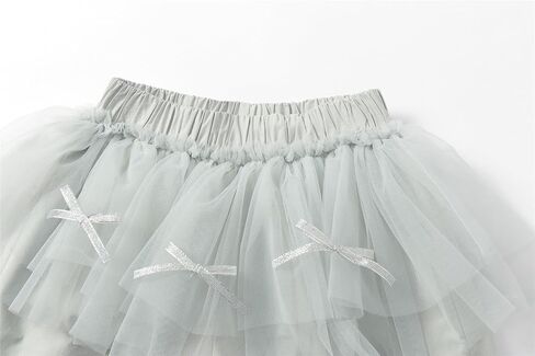 Mud Kingdom Girl's Shorts Tulle Cute Bow Front Elastic Waist in Saudi Arabia