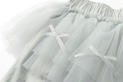 Mud Kingdom Girl's Shorts Tulle Cute Bow Front Elastic Waist in Saudi Arabia