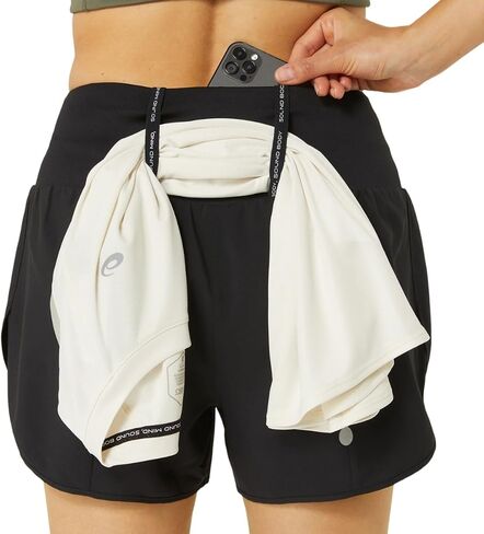 Asics Women's Road 3.5IN Short Running Apparel in Saudi Arabia