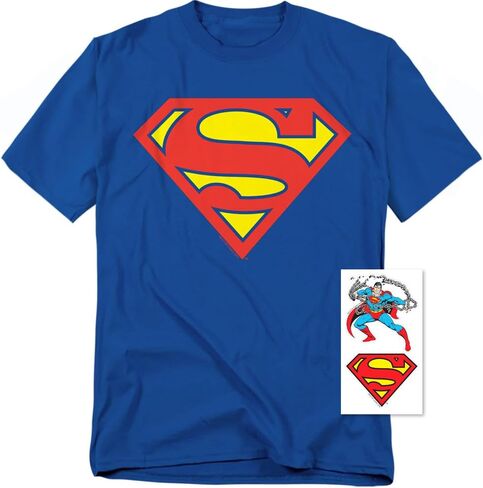 Popfunk Classic Superman Logo S Shield T Shirt in Saudi Arabia