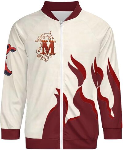 Thin Standing Collar Zip Jacket Men's Street Hip Hop Clothing Letter Jacket in Saudi Arabia