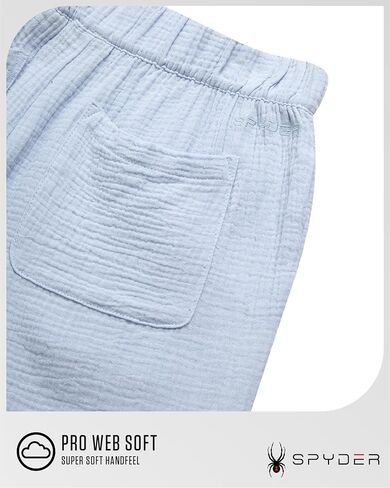 شورتات سبايدر للسيدات الرياضية - سحب خفيفة الوزن منسوجة على شورتات تجريب للنساء مع جيوب لصالة الألعاب الرياضية والارتداء اليومي غير الرسمي in Saudi Arabia