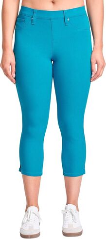 YMI Jeans Women's Hyperstretch Pull on Capri, C112631 in Kuwait