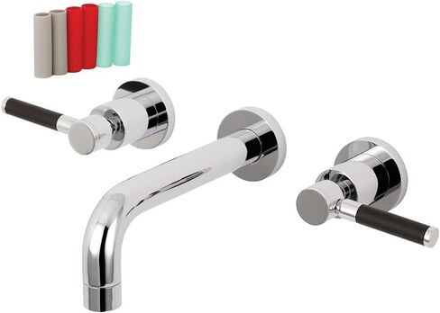 Kingston Brass KS8120DKL Kaiser Bathroom Faucet, Matte Black, 11.31 x 7.63 x 3.06 in Saudi Arabia