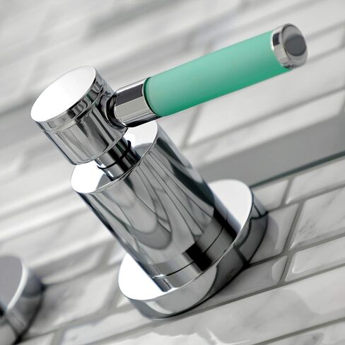 Kingston Brass KS8120DKL Kaiser Bathroom Faucet, Matte Black, 11.31 x 7.63 x 3.06 in Saudi Arabia