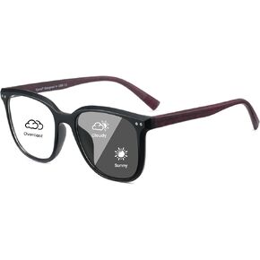 Cyxus Photochromic Glasses for Women Men UV Protection with Blue Light Blocking 8240