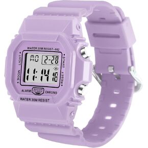 Women Digital Watch Watch Resport Watch Outdoor Wathronic Watch مع إنذار ، ساعة توقيت ، وضوء ليلي مضيئة الرجال العسكريين