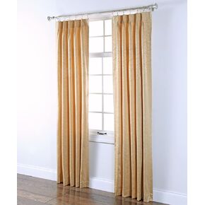 Renaissance Home Fashion Stylemaster Home Products Portland Patched Foam Foam Back Drage Pair ، 2 × 24 × 84 بوصة ، وقمح