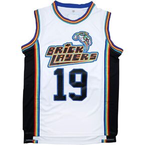 قميص كرة السلة للرجال #19 طبقات الطوب 1996 MTV ROCK N JOCK JERSEY