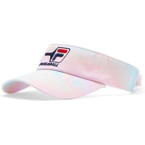 Fila Tie Dye Visor Almond Cream/Multi/White 1SZ