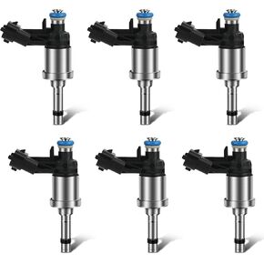 Pangolin 12638530 FJ994 حقن الوقود 6pcs للفترة 2009-2011 Buick Enclave ، للفترة 2010-2011 لاكروس ، لعام 2010 Allure ، للفترة 2008-2011 CTS
