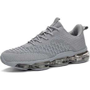 Mens Air Cushion Running Shoes Fashion Casual Walking Tennis Sneakers Non Slip Breathable Trail Sport Gym