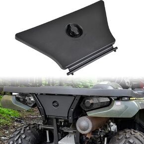 SAUTVS Tool Box Cover with Lock Latch for Polaris Sportsman 450 570, Rear Storage Box Cover Back Cargo Lid for Polaris Sportsman 450 500 570 700 800 Touring 2006-2024 Accessories, Replace #5436349