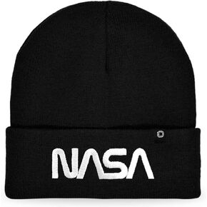 DALIX Embroidered NASA Worm Logo Beanie